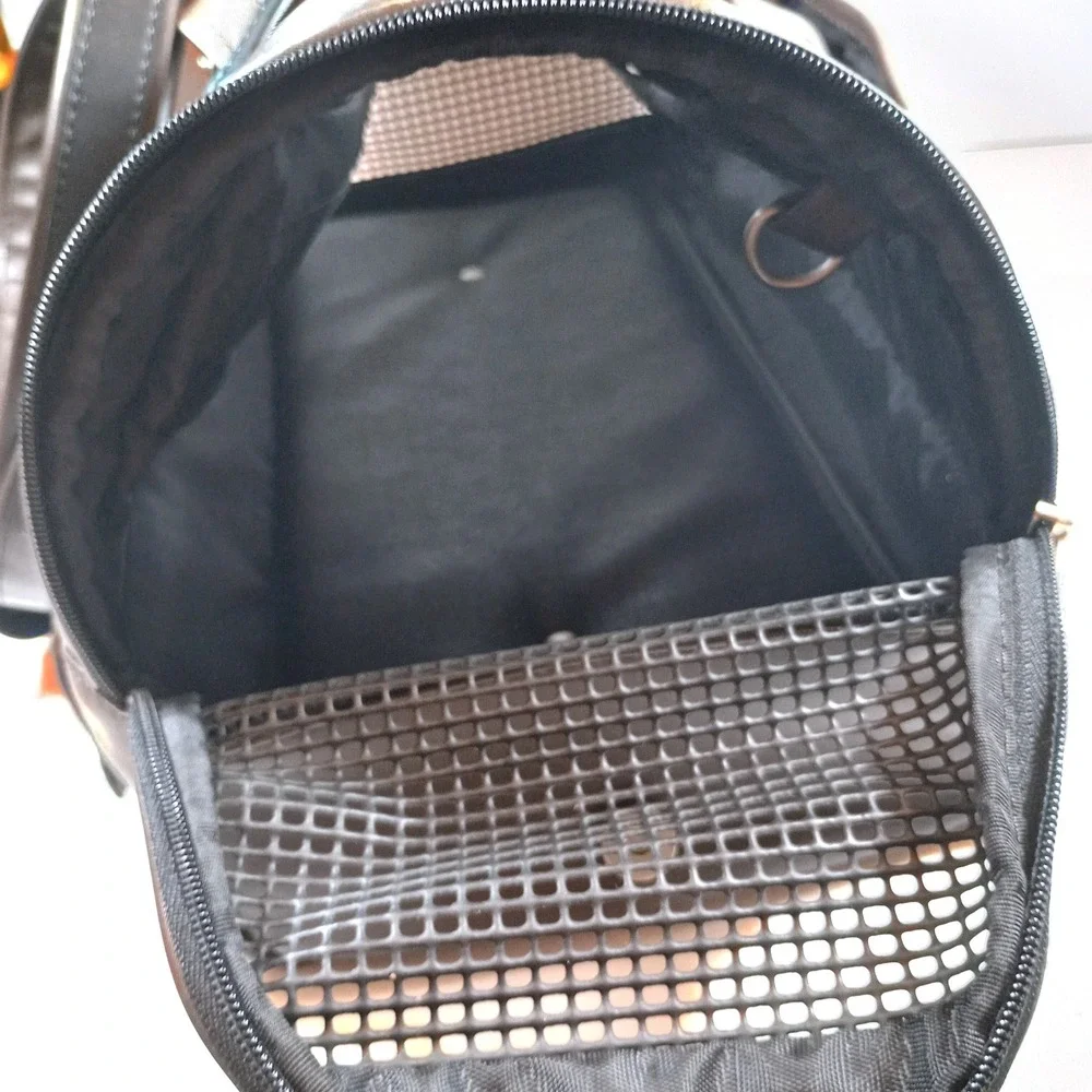 Samsonite Pet Carrier Small Brown Good Travel Mesh Duffel Bag Dog Cat Portable